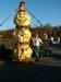 Giant Pumpkin Totem Pole